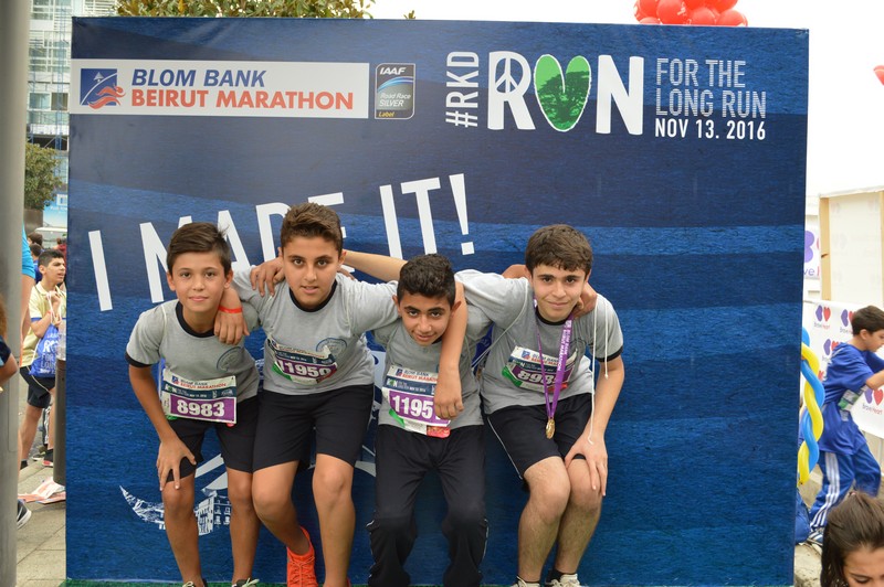 BLOM BANK Photobooth at the BLOM BANK Beirut Marathon